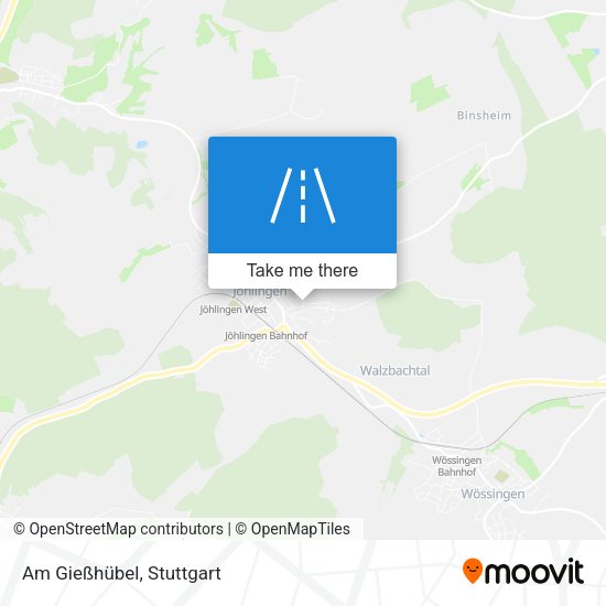 Am Gießhübel map