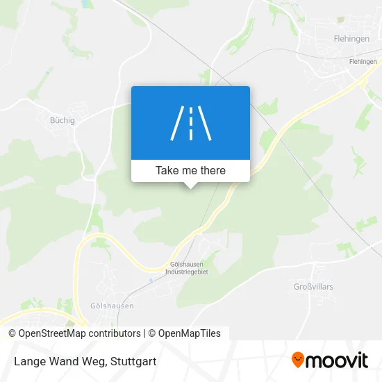 Карта Lange Wand Weg