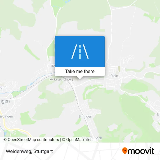Карта Weidenweg
