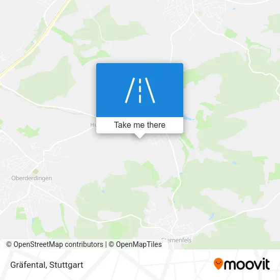Gräfental map