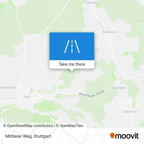 Карта Mittlerer Weg