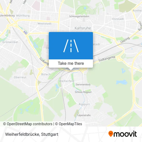 Карта Weiherfeldbrücke