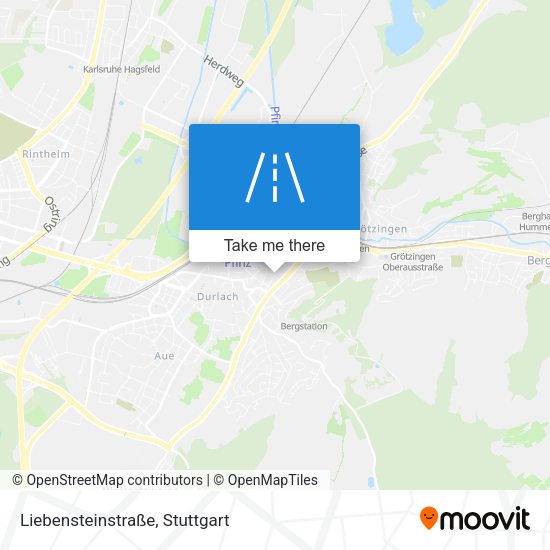 Liebensteinstraße map