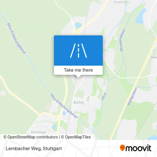 Карта Lembacher Weg