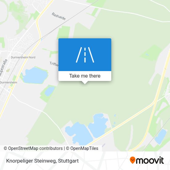 Knorpeliger Steinweg map