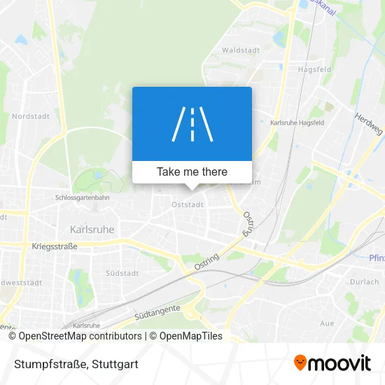 Карта Stumpfstraße