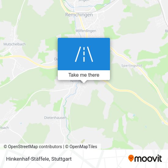 Hinkenhaf-Stäffele map