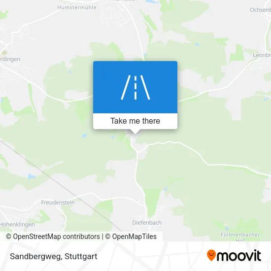 Карта Sandbergweg