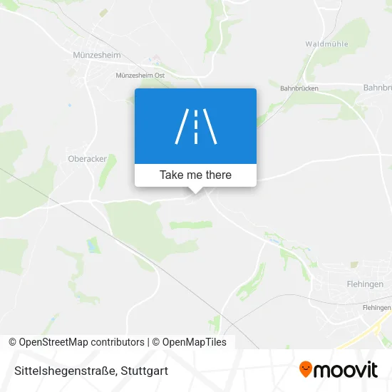 Карта Sittelshegenstraße
