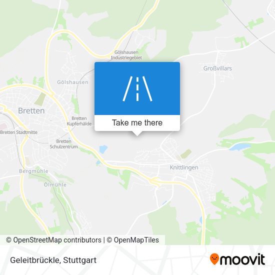 Geleitbrückle map