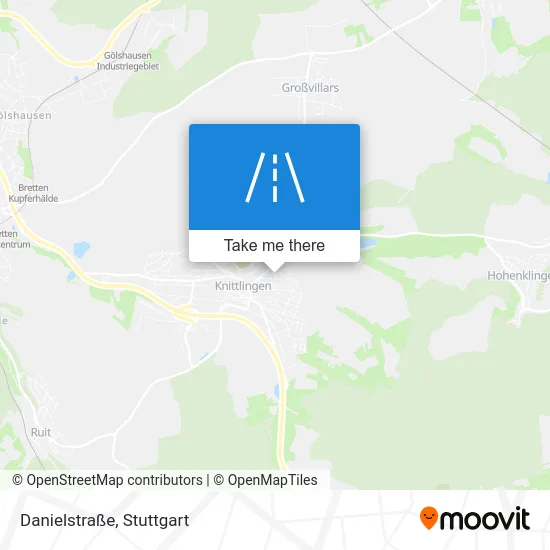 Карта Danielstraße