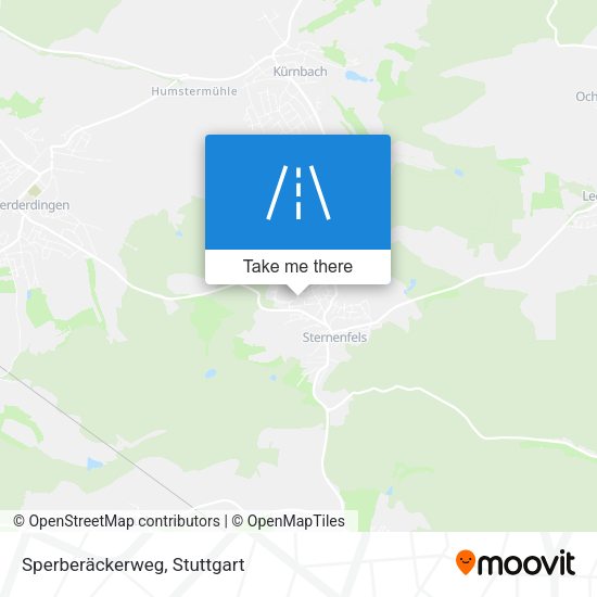 Sperberäckerweg map