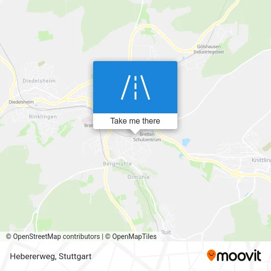 Карта Hebererweg