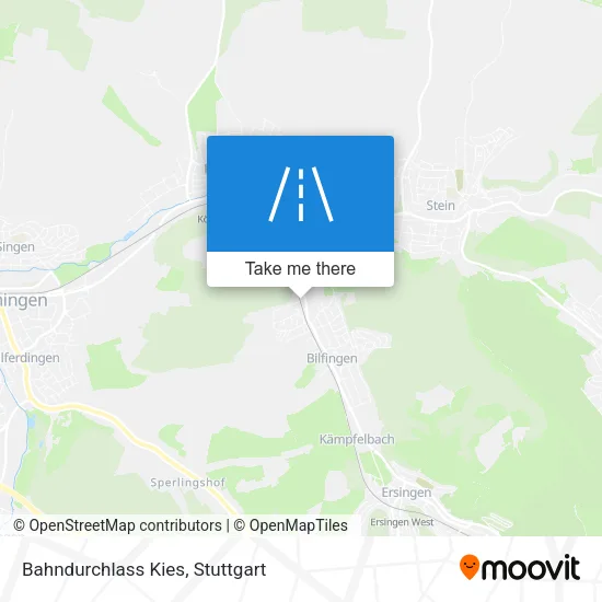 Карта Bahndurchlass Kies