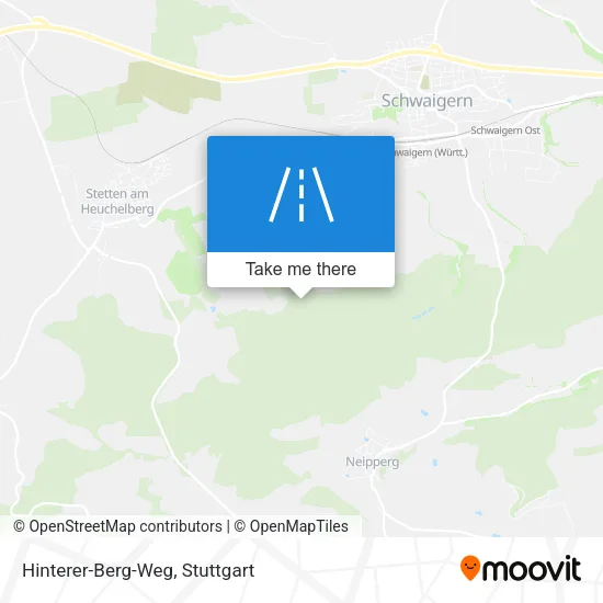 Карта Hinterer-Berg-Weg