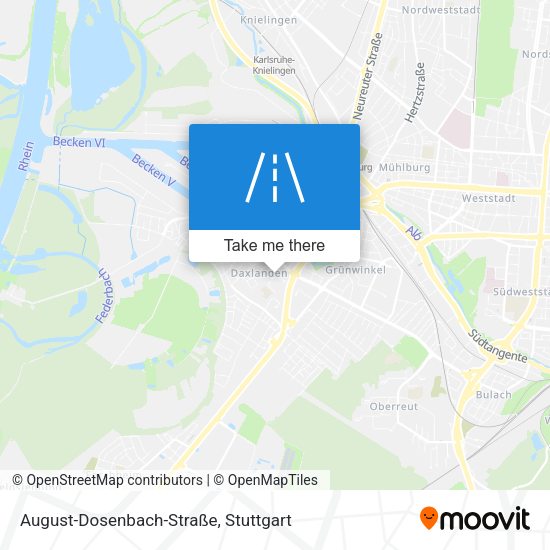 August-Dosenbach-Straße map