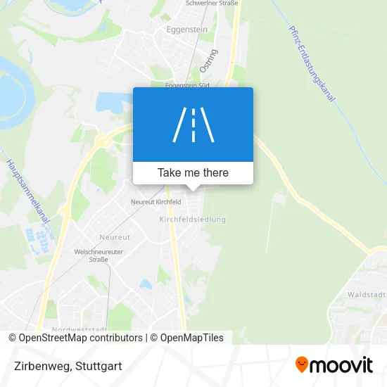 Карта Zirbenweg