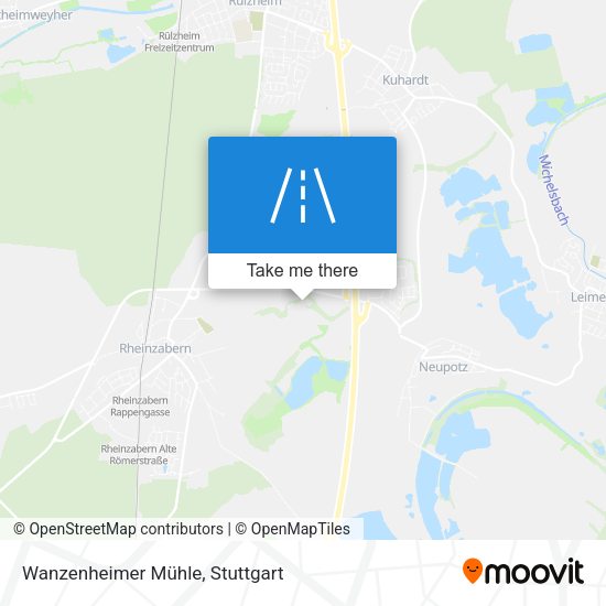 Wanzenheimer Mühle map