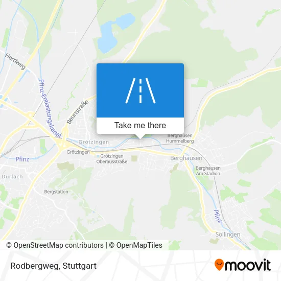 Карта Rodbergweg