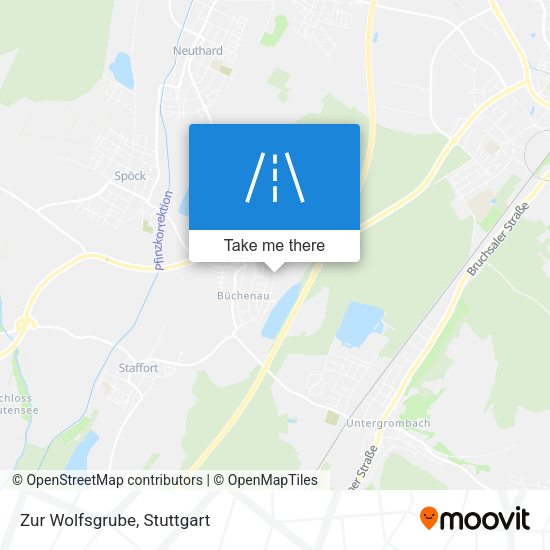 Карта Zur Wolfsgrube
