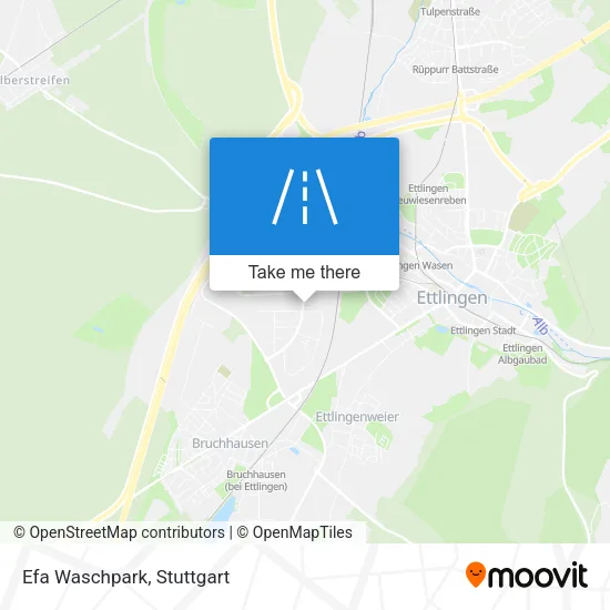 Карта Efa Waschpark