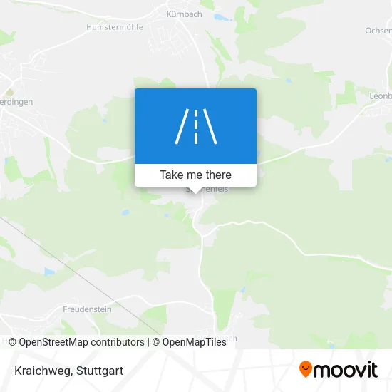 Карта Kraichweg
