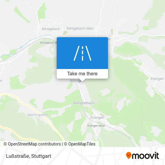 Карта Lußstraße