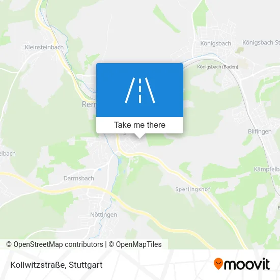 Карта Kollwitzstraße