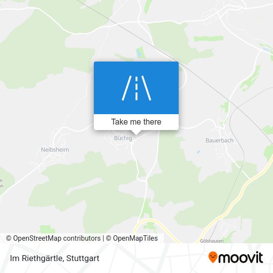 Im Riethgärtle map