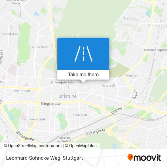 Leonhard-Sohncke-Weg map