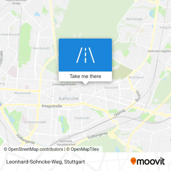 Карта Leonhard-Sohncke-Weg