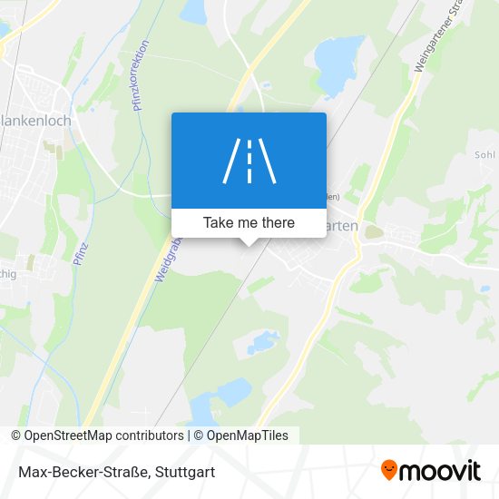 Max-Becker-Straße map