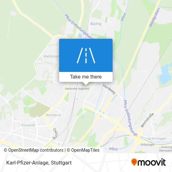 Карта Karl-Pfizer-Anlage
