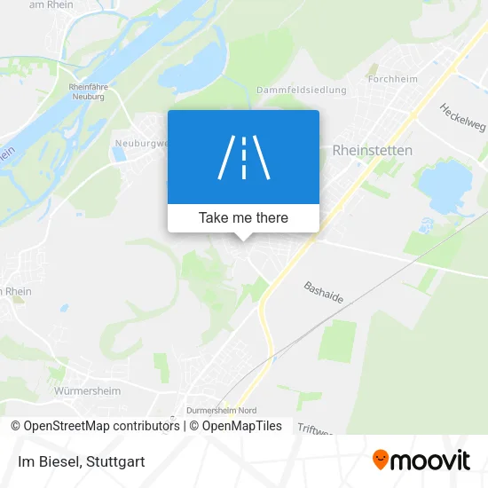 Карта Im Biesel