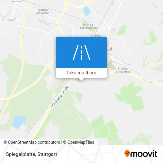 Spiegelplatte map