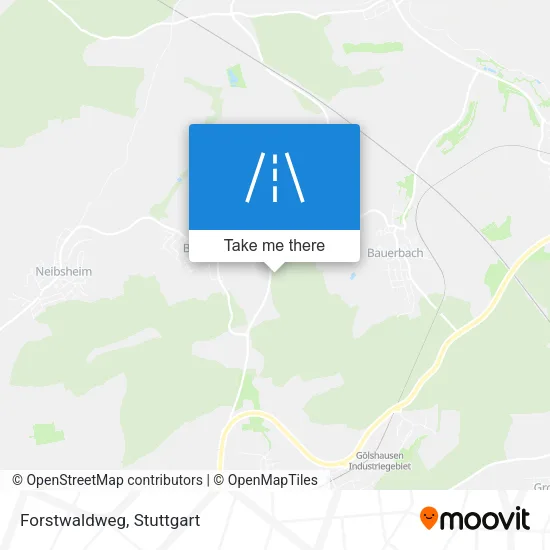 Карта Forstwaldweg