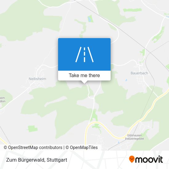 Карта Zum Bürgerwald