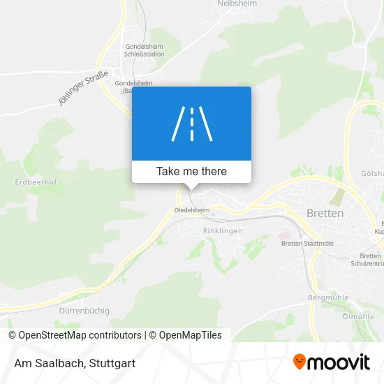 Карта Am Saalbach
