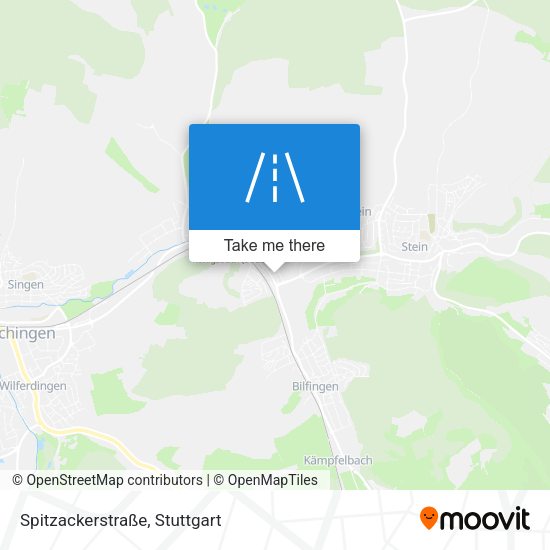 Карта Spitzackerstraße
