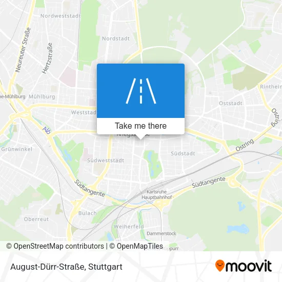 Карта August-Dürr-Straße