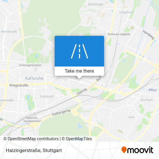 Haizingerstraße map