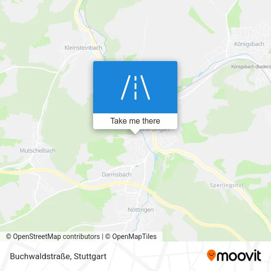 Карта Buchwaldstraße