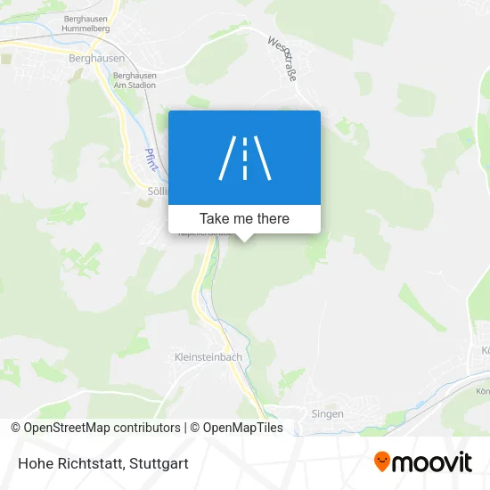 Карта Hohe Richtstatt