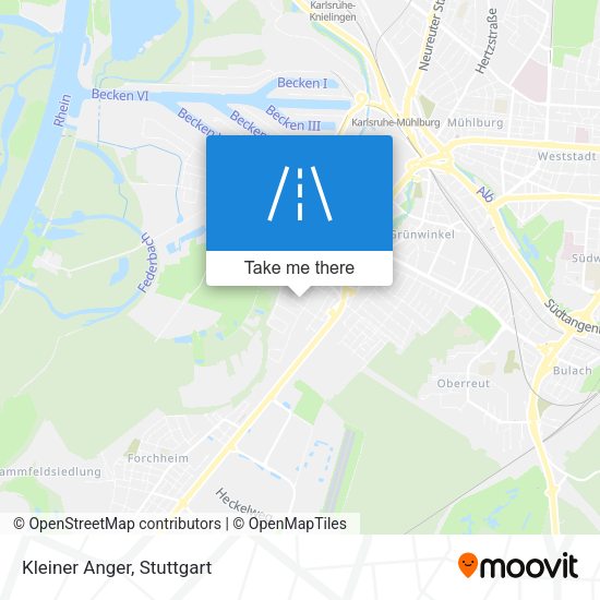 Kleiner Anger map