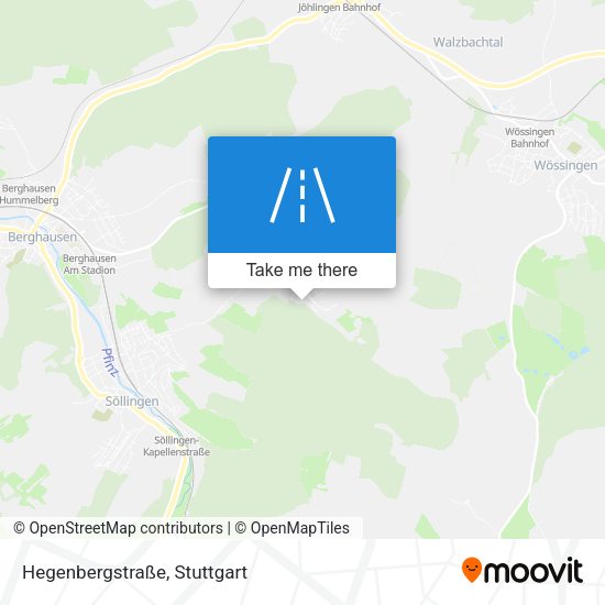 Hegenbergstraße map
