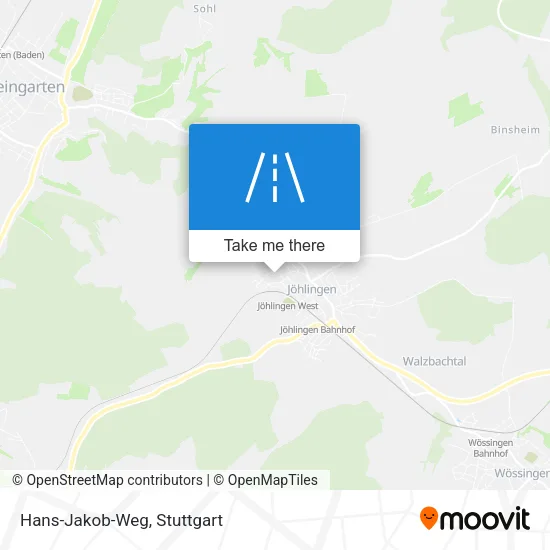 Hans-Jakob-Weg map
