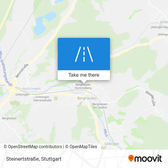 Карта Steinertstraße