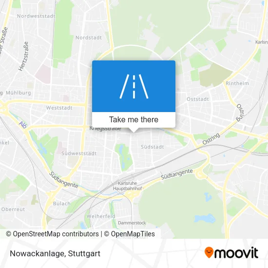 Карта Nowackanlage