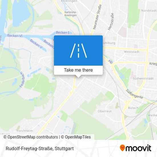 Карта Rudolf-Freytag-Straße