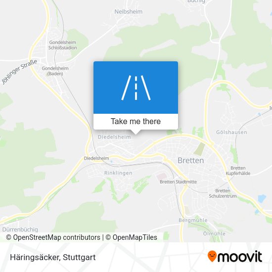 Häringsäcker map
